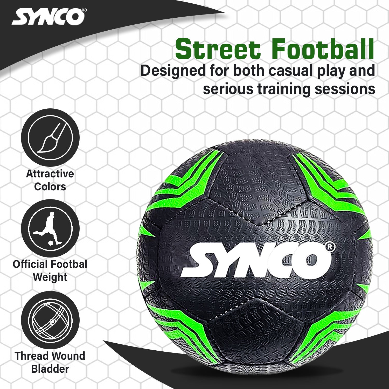 Synco Street Soccer Football designing