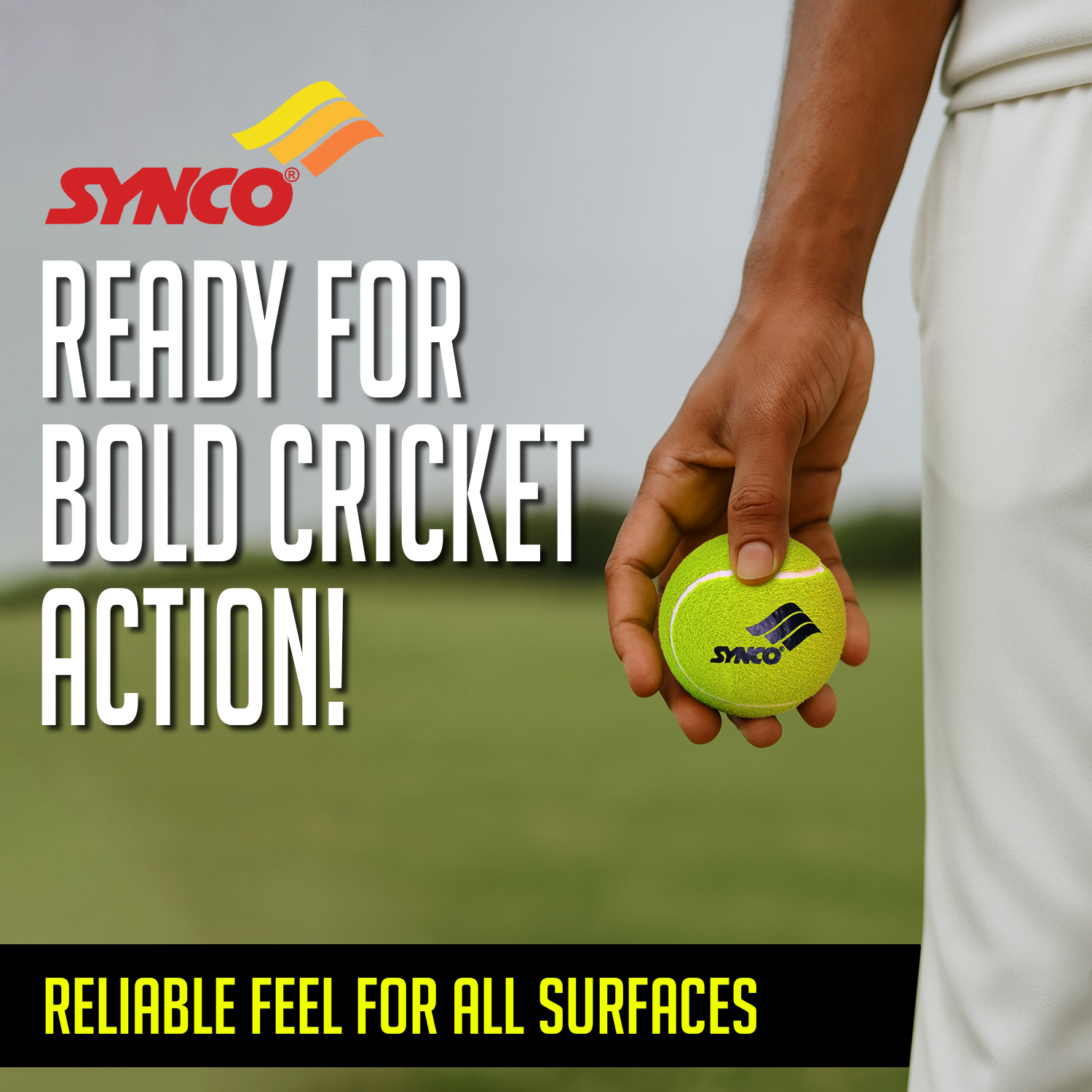Synco Tennis Balls for Cricket