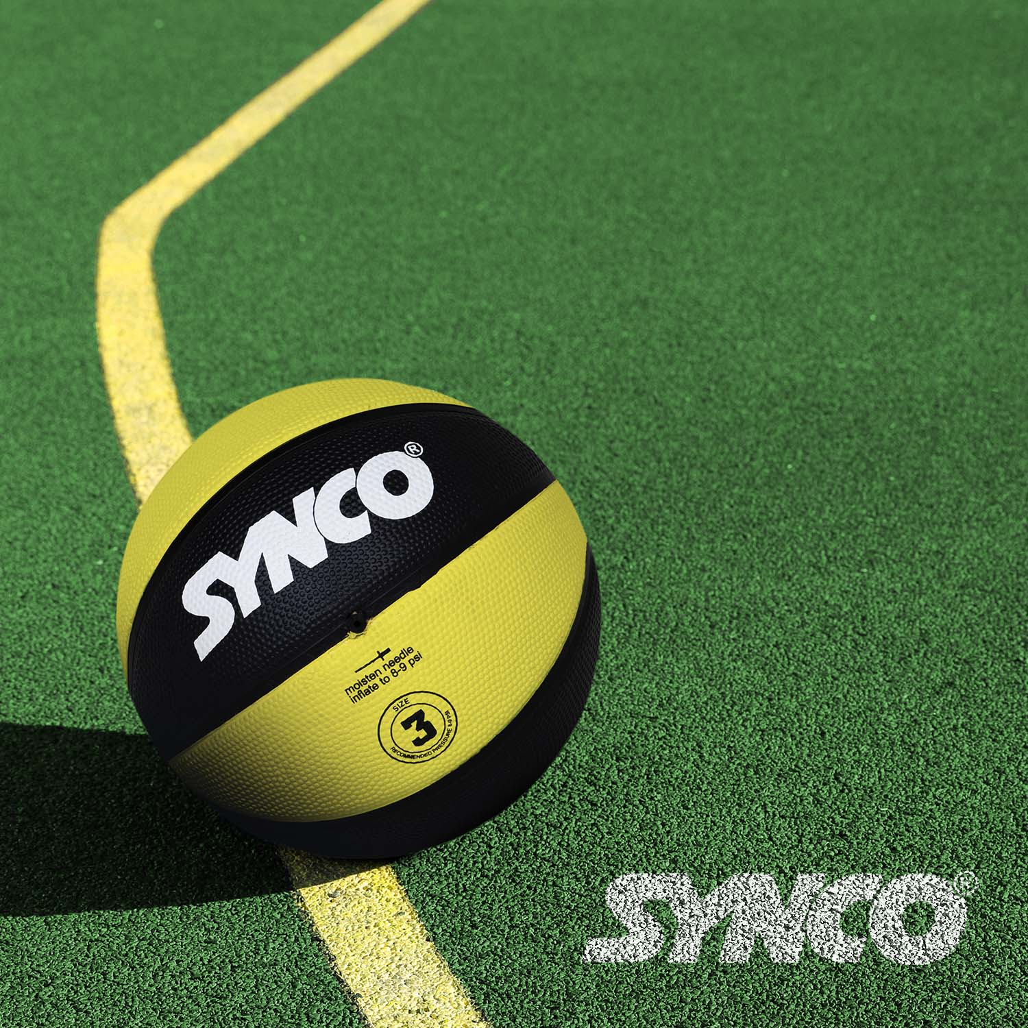 Synco Young Champ kids Basketball green black