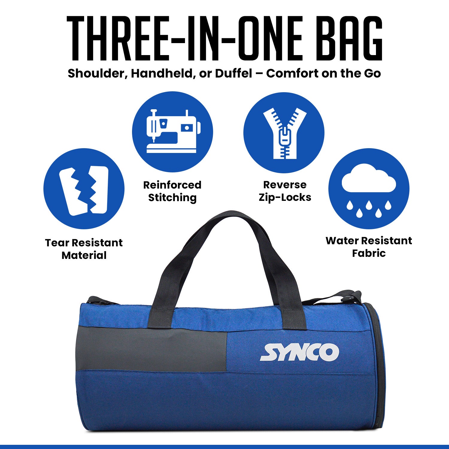 Synco  casual bag strong build quality