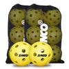 Synco yellow  pickleball balls set