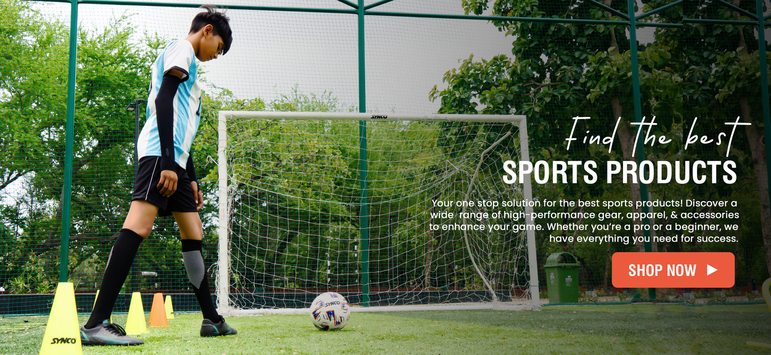 Synco sports products banner