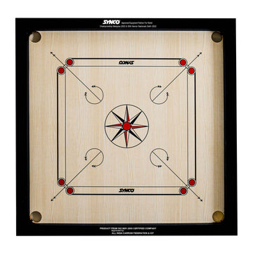 Synco Wooden Carromboard front