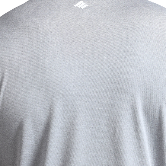 Synco Zen Polo Tshirt for Men in grey colour back top