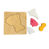 Synco Wooden Fish Puzzle Toy Game
