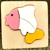 Synco Wooden Fish Puzzle Toy Game