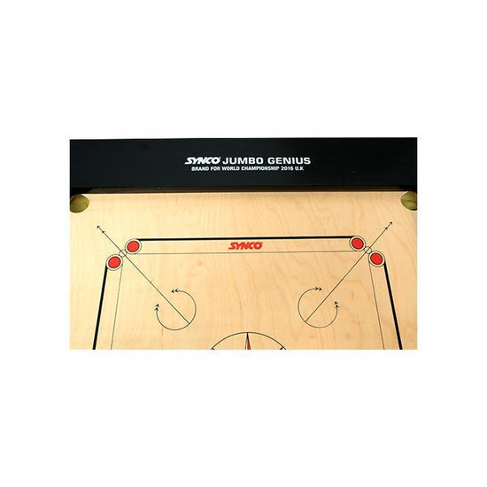Synco Jumbo Genius Full size Carrom Board 28mm - 4