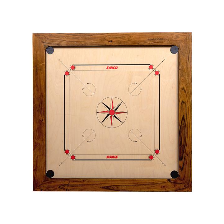 Synco Limited Edition 20 mm Full size carrom board - 1