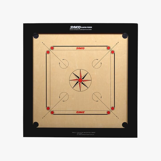 Synco Champion Premium Full size Carrom Board 12mm - 1