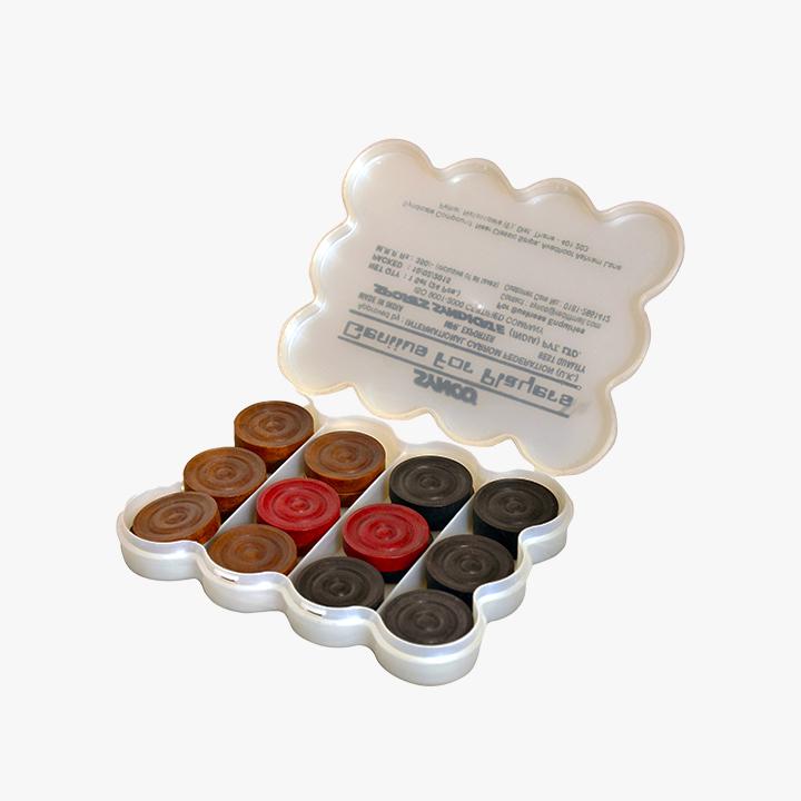 Synco Carrom Men Genius for Player  with PVC box - 1