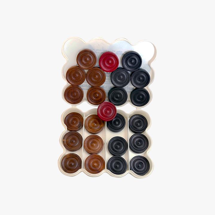 Synco Carrom Men Genius for Player  with PVC box - 3