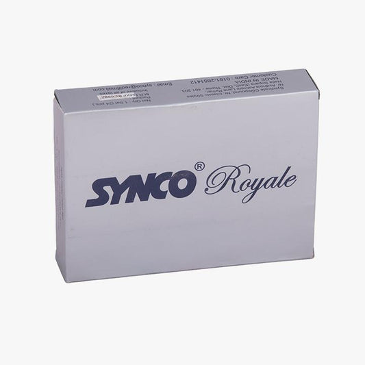 Synco Royale carrom coins, Carrom coins wooden with special Acrylic box - 1