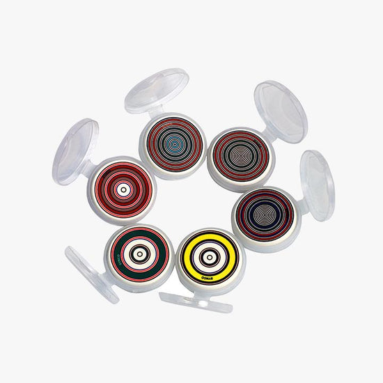Synco Gem carrom striker professional 15g, Assorted color - 5