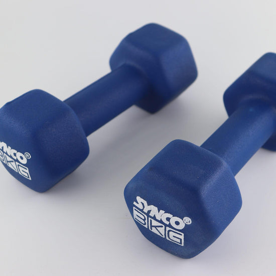 Synco Blue Dumbbell Pair (2 x 3 KG) - 4