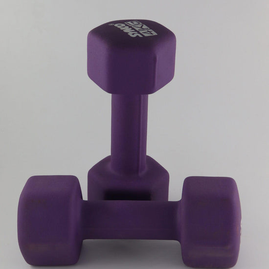 Synco Purple Dumbbell Pair (2 x 4 KG) - 3
