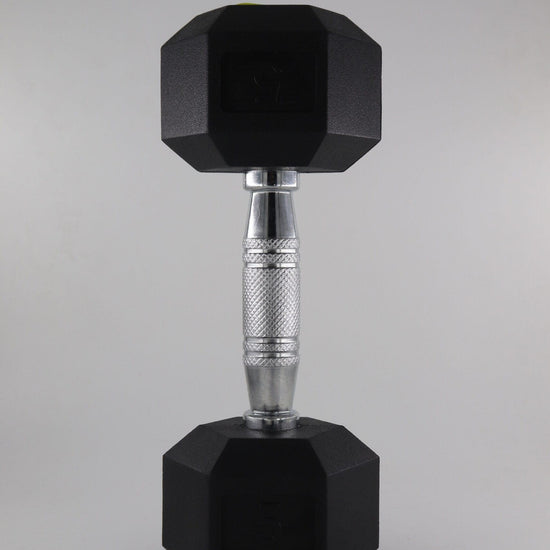 Synco Rubber Coated dumbbell Pair (2 x 5 KG) - 2