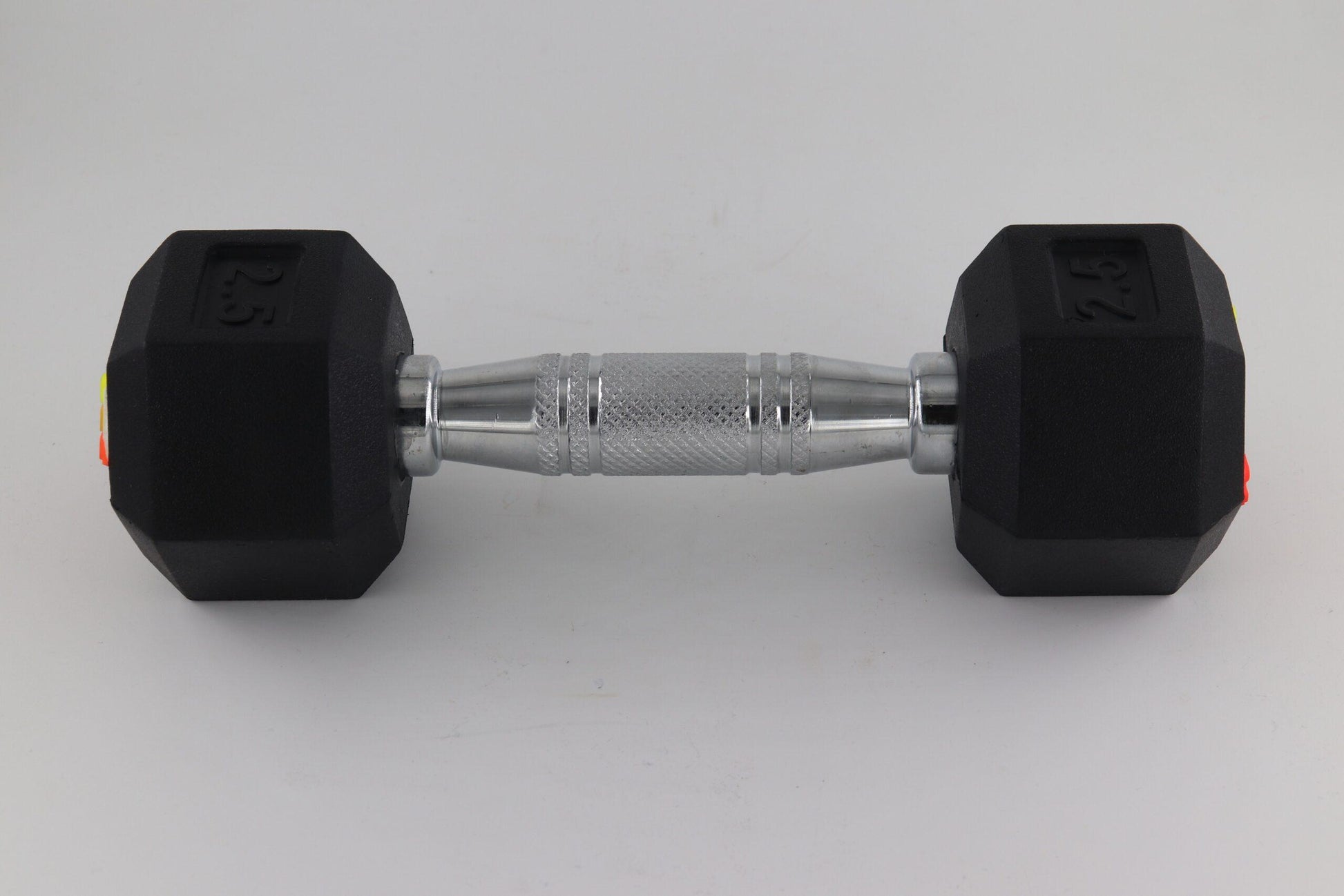 Synco Rubber Coated Dumbbell Pair (2 x 2.5 KG) - 2