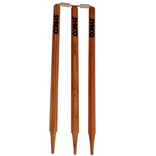 SYNCO Wooden Wicket Set for Youth and Senior front