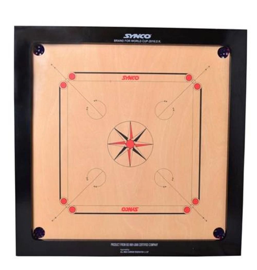 Synco Speedway 4mm Full Size Carrom Board - 3