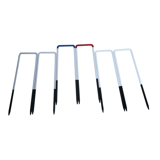 Synco Croquet Sport Family Croquet Set 6 Player, Family Set with  Accessories (38 Inch)