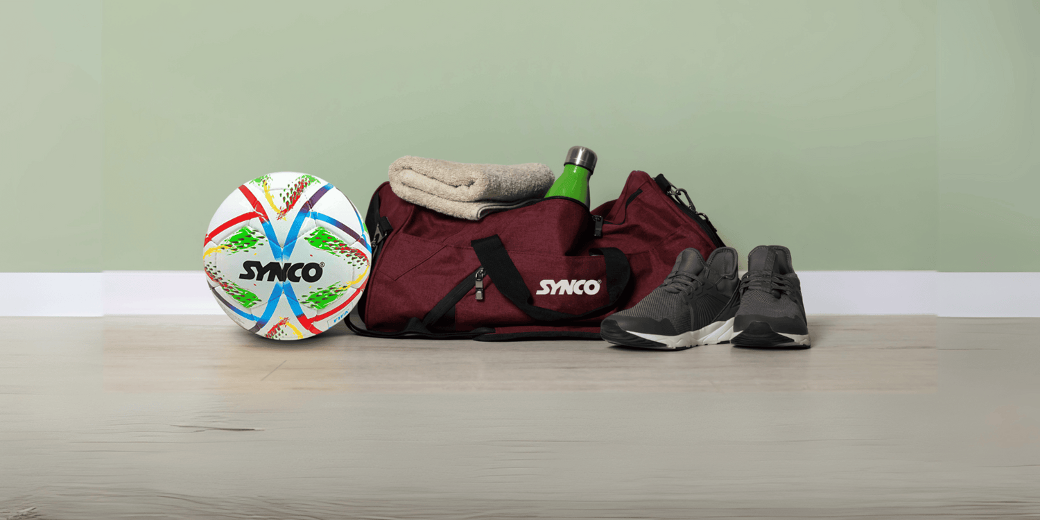 Synco Gym bags to carry your gym accessories
