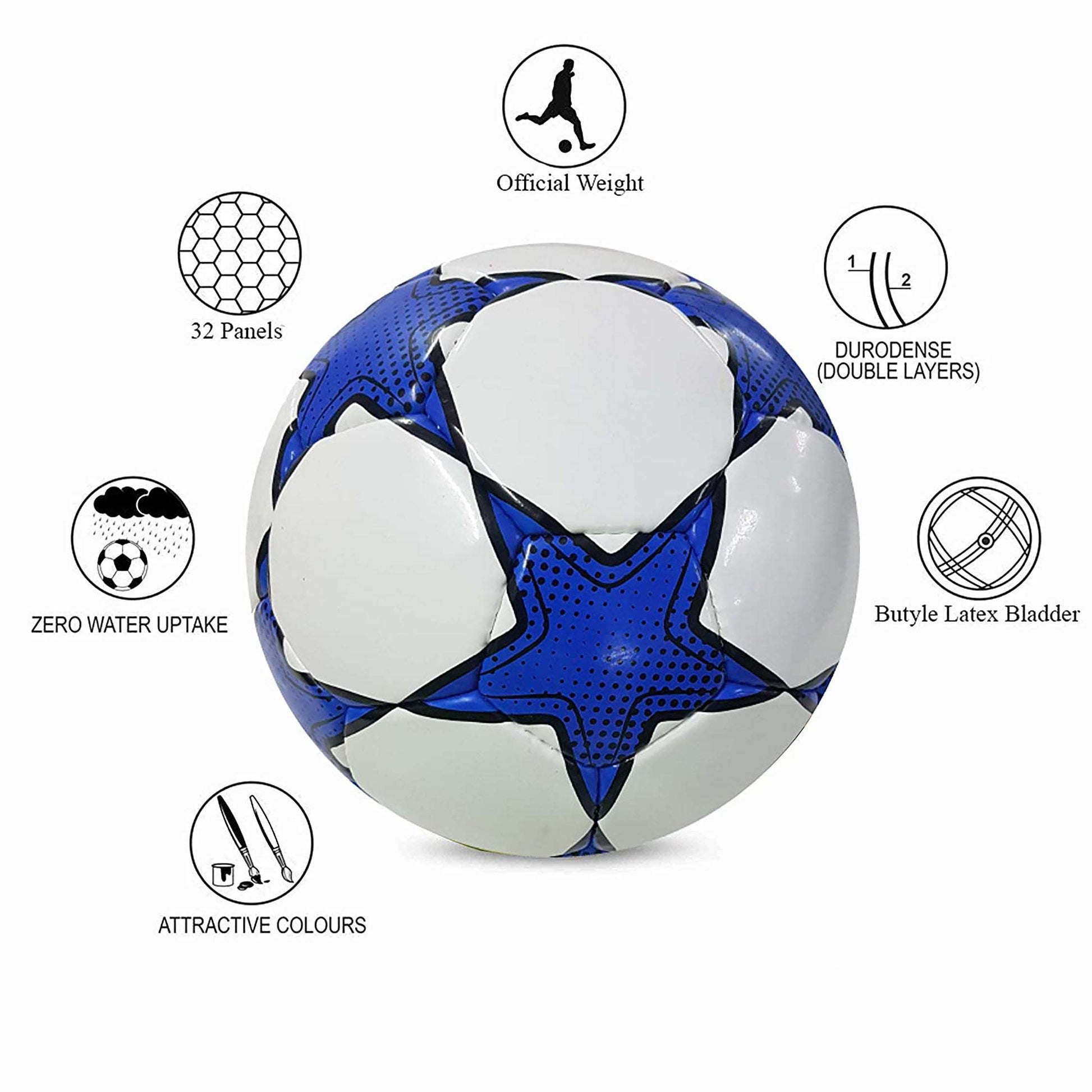 Synco Target Goal Post for Kids with Combo Size-5 Football