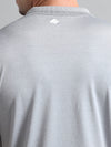 Synco Zen Sports Tshirt for Men (Grey) | Quick Dry Fit Sports T-Shirt | Ideal for Workout, Running, Gym Tshirt