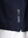 Synco Zen Sports Tshirt for Men (Blue) | Quick Dry Fit Sports T-Shirt | Ideal for Workout, Running, Gym Tshirt