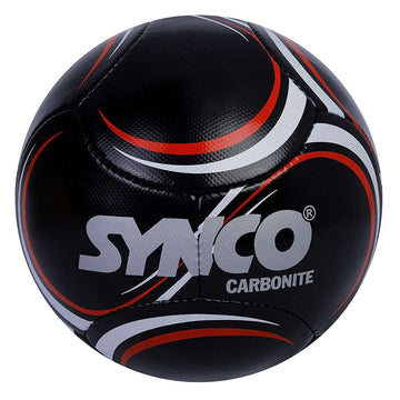 Synco Carbonite Football for Training and Matches | Sporty Look | 6 Panel | Machine Stitched | for Men & Women | (Size-5)