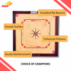 Synco Club Series Junior 24 inch Carrom Board for Kids and Adults