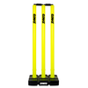 Plastic Wicket set Heavy duty Full size | Fluorescent Yellow - Synco