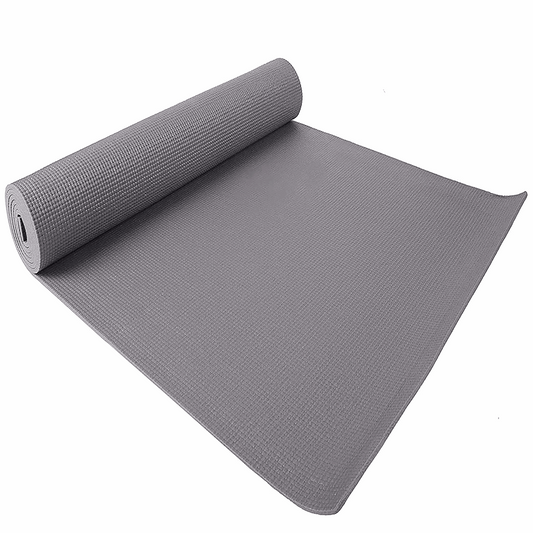 Synco 6mm Yoga Mat with Carrying Strap Color Grey