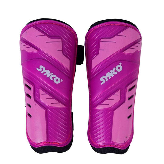 SYNCO MS Vogue Shin guard for Leg Protection- Size Medium/Pink