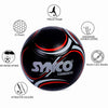 Synco Carbonite Football for Training and Matches | Sporty Look | 6 Panel | Machine Stitched | for Men & Women | (Size-5)