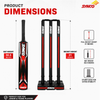 Junior Cricket Kit  Size 5 Hard Plastic - Synco