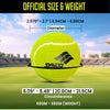 Synco Cricket Tournament Rubber Tennis Ball | Combo Pack of 6 | Color-Neon (Light Tennis Balls)