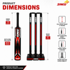 Junior Cricket Kit  Size 5 Hard Plastic - Synco