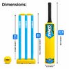 Junior Cricket Kit for Kids Size 2 Plastic | Synco