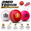 T20 Pro Heavy Weight Cricket Wind Ball 110g Set of 3 | Synco