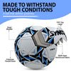 Synco Vega Football Ball | PVC Machine Stitched Football | 30 Panel Football | Football for Grass Ground | Training Football | Football for Beginners, Football for Practice, Soccer Ball, Size- 5