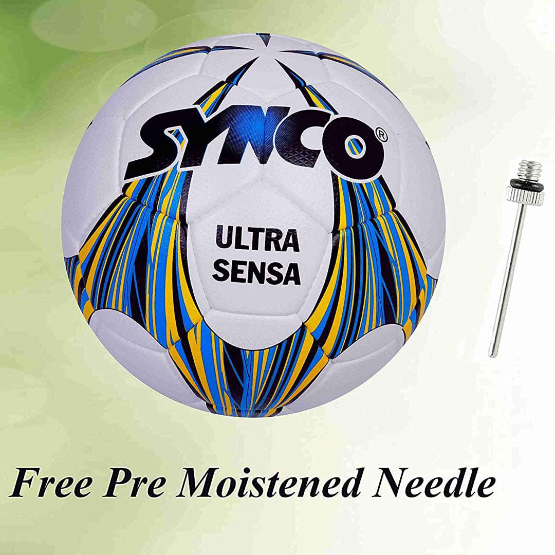Synco Professional FIFA ULTRASENSA PU Football/Soccer Ball Size-5 White