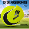 Synco Cricket Tournament Rubber Tennis Ball | Combo Pack of 6 | Color-Neon (Light Tennis Balls)