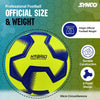 Synco Blade Hybrid Football | 100% Water Sealed with Hydralock Technology | 8 Panel TPU Hyper Seam Machine Stitched Football | Ideal for Turf & Hard Ground | Football for Matches (Yellow, 5)