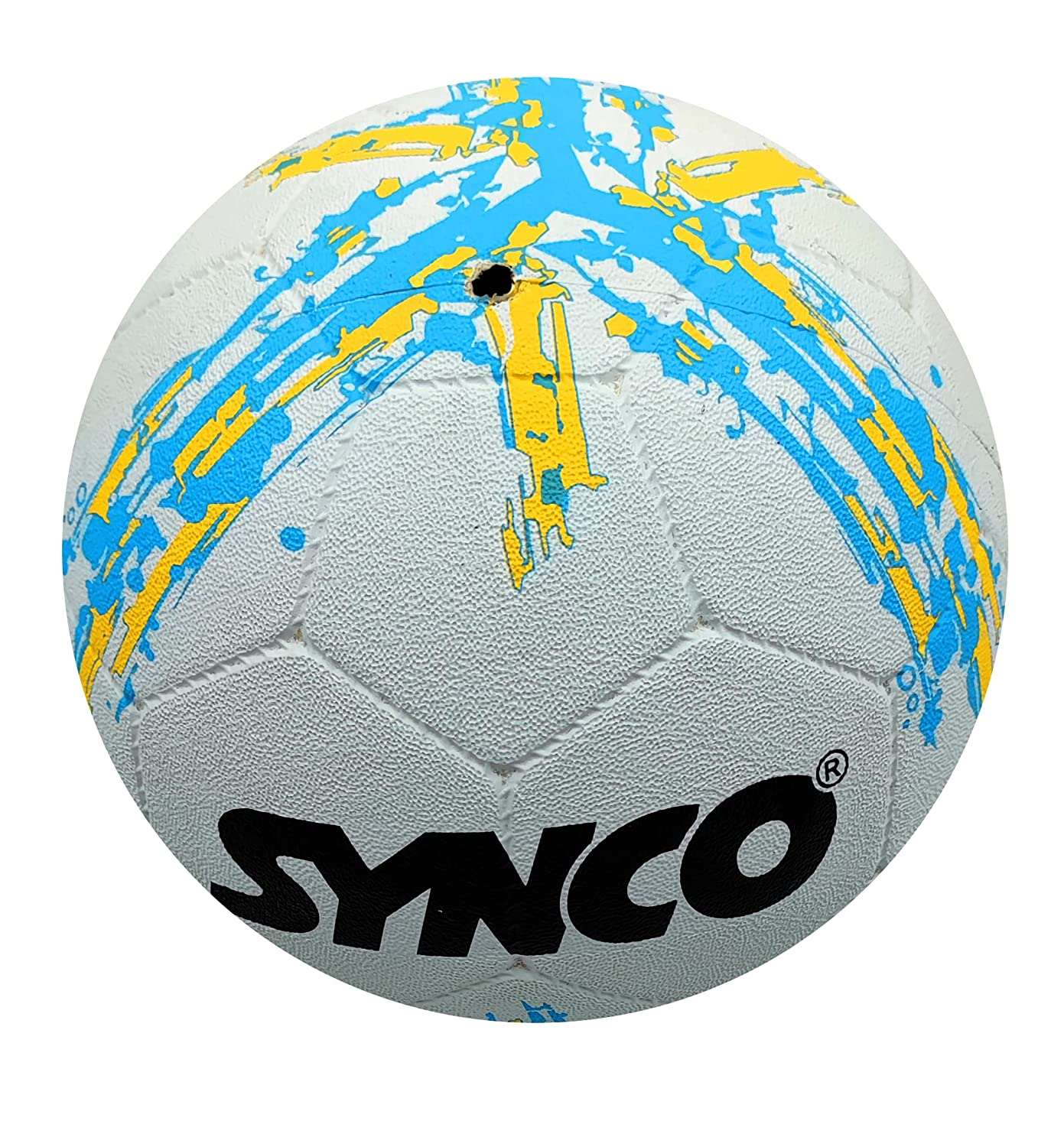 Synco Flag Molded Rubber<br> Football | Size-5 | Soccer Ball| <br>Street Football<br> (Argentina-White) - 4