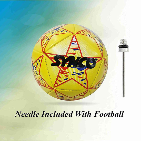 Synco Mini Footbal for 1-4 <br>Years Kids (Yellow) - 3