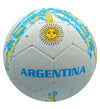 Synco Flag Molded Rubber<br> Football | Size-5 | Soccer Ball| <br>Street Football<br> (Argentina-White) - 5