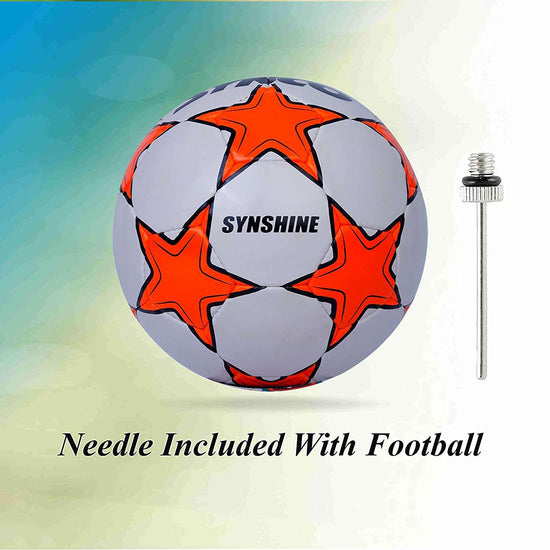 Synco World Cup Football <br>| Soccer Ball Size-5 |Orange | 1 piece - 5