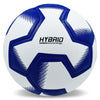 Synco Blade Hybrid Football | 100% Water Sealed with Hydralock Technology | 8 Panel TPU Hyper Seam Machine Stitched Football | Ideal for Turf & Hard Ground | Football for Matches (Blue, Size-5)