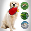 Synco Reflex Red with Green <br>Holding Loops Dog Ball Size 3| Dog Toy| Dog Ball| Chew Toy <br>(Red) - 5