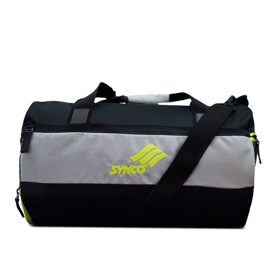 All Rounder Bag in grey white front synco